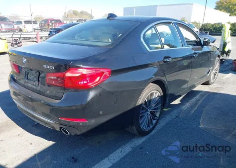 2017 BMW 530I из США, поврежденный, VIN WBAJA5C39HG896562